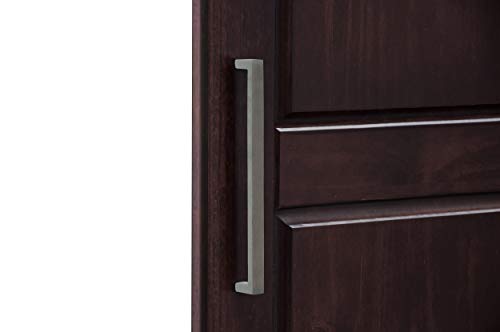 Palace Imports 100% Solid Wood Metro 2-Door Wardrobe Armoire w/Raised Panel Doors, Java, 37.75" w x 72" h x 20.75" d, Renewable Eco-Friendly Wood, Made in Brazil Palace Imports