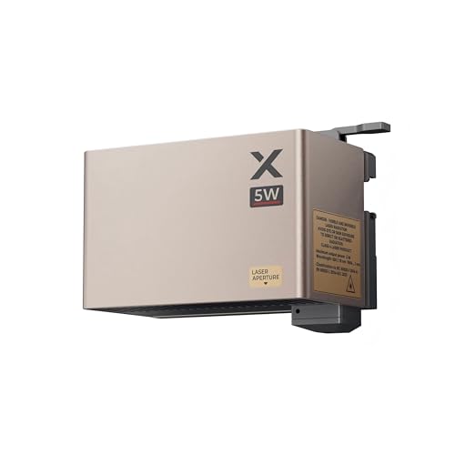 xTool 5W IR Laser Module for P3, 5W IR Laser Engraver Head for Jewelry and Metal, Professional Laser Module for Metal, Plastic, Acrylic Engraving xTool