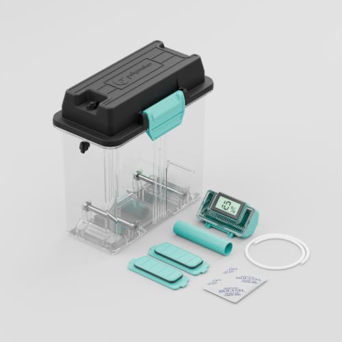 Polymaker 3D Printing Filament Storage Box - PolyDryer Box for Continuous Filament Sealing and Protection, 3D Printer Filament Holder Compatible with PA Nylon, PLA, PVB, PETG, ABS, TPU 1.75mm 2.85mm Polymaker