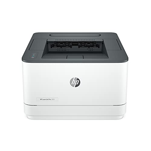 HP LaserJet Pro 3001dw Wireless Black & White Printer, Best-for-Office (3G65OF) HP