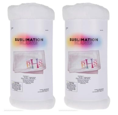 Hobby Lobby Sublimation Throw Blanket, Set of 2, 30 x 40 inches, 100% Polyester, Machine Washable, Customizable Hobby Lobby