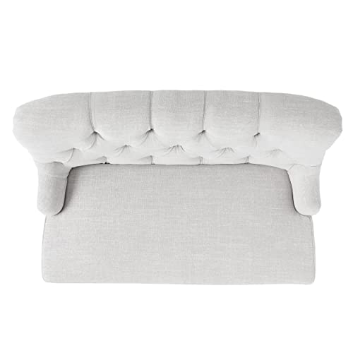 Christopher Knight Home Nicole Fabric Settee, Light Grey Christopher Knight Home