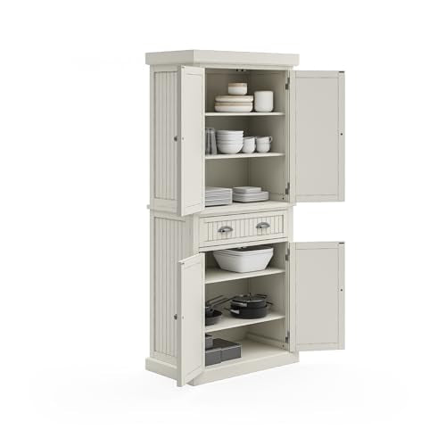 Homestyles Nantucket Pantry, 30", Off White homestyles
