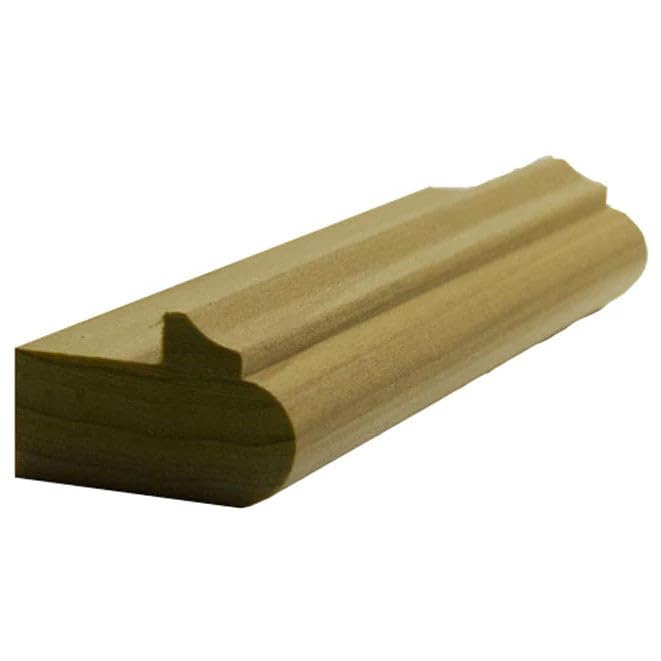 EWLR12 Kitchen Cabinet Light Rail Nose and Cove Moulding, 7/8" x 1-3/8", Maple, 94" NewMouldings