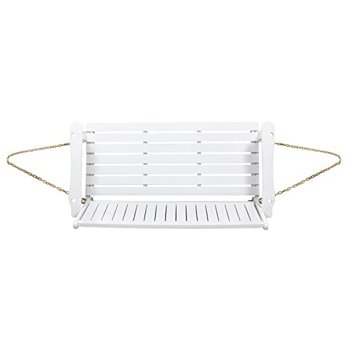 Christopher Knight Home Phoebe Outdoor Acacia Wood Porch Swing, White Christopher Knight Home