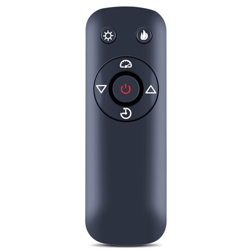 RETROSUN Replacement Remote Control for Silonn 50″Smart Electric Fireplace Heater SLELF02B-50 RETROSUN