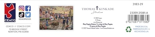 Ceaco - Thomas Kinkade - Disney - Mary Poppins Returns - 1000 Piece Jigsaw Puzzle Ceaco