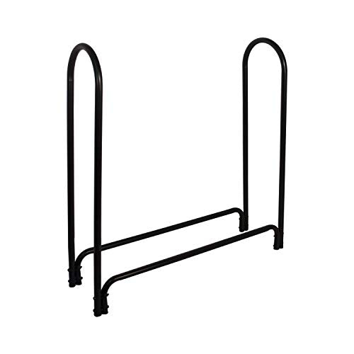 Panacea 15203 Deluxe Outdoor Log Rack, Black, 4-Feet, Log Rack Only Panacea