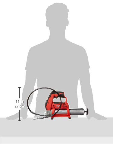 Milwaukee Bare-Tool Milwaukee 2446-20 M12 12-Volt Cordless Grease Gun (Tool Only, No Battery) Milwaukee
