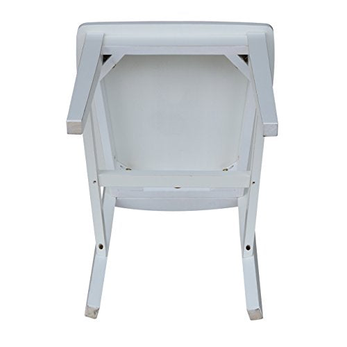 International Concepts San Remo Dining Chair, Beach White International Concepts