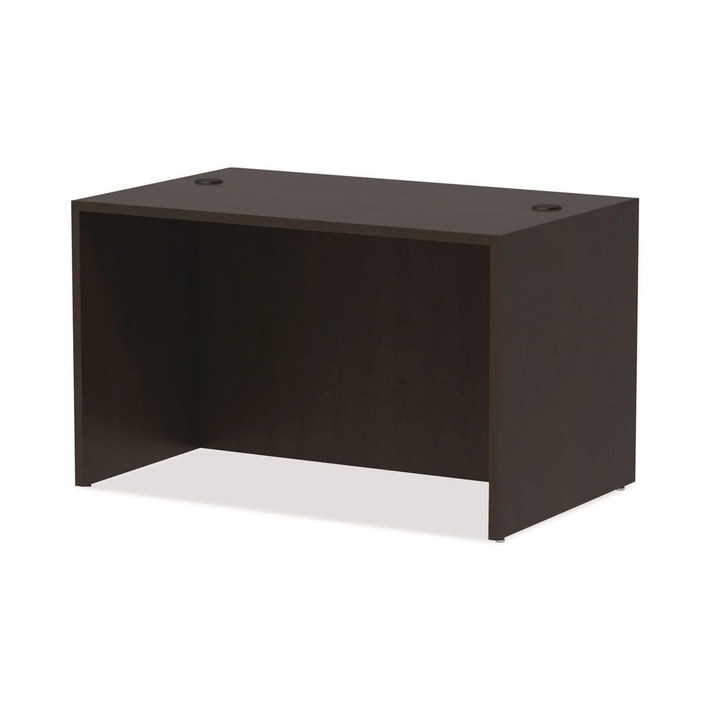 Alera Alera Valencia Series Straight Front Desk Shell, 47.25" X 29.5" X 29.63", Espresso Alera