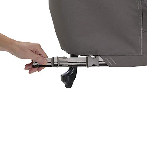 Classic Accessories Ravenna Water-Resistant 37 Inch Built-In BBQ Grill Top Cover, Taupe, Grill Cover, Grill Cover for Outdoor Grill, BBQ Cover Classic Accessories