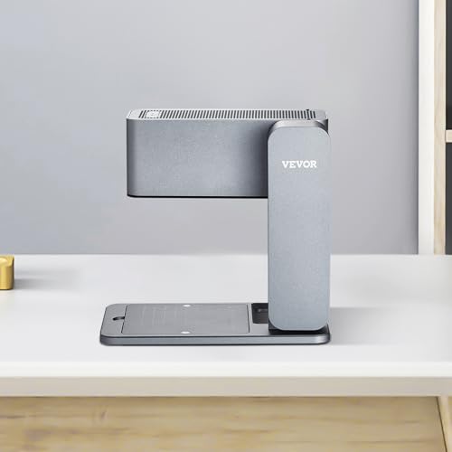 VEVOR Portable Laser Engraver, Handheld Engraving Machine 36000mm/min High Speed DIY Laser Engraver and Cutter Basic Set for Metal, Wood, Leather, Arylic, Fiber, Jewelry, Glass VEVOR