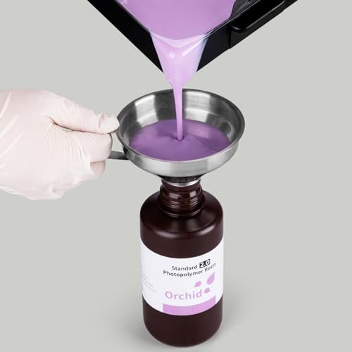 ELEGOO 3D Stainless Steel Funnel, Resin Metal Funnel Filter Cup for MSLA/DLP/LCD Resin 3D Printer ELEGOO