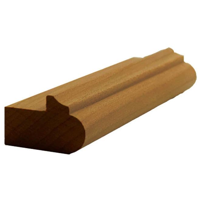 EWLR12 Kitchen Cabinet Light Rail Nose and Cove Moulding, 7/8" x 1-3/8", Maple, 94" NewMouldings
