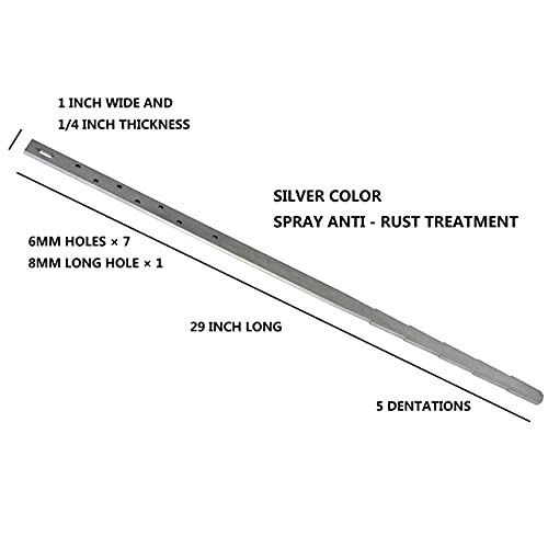 UniExtra Fence Post Repair Stakes (to Fix Broken Post) (Pack of 4) Goognice