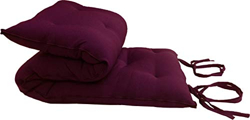 D&D Futon Furniture Traditional Japanese Floor Rolling Futon Mattress, Cotton Batting/Foam/Polyester Fiber, Foldable Bed (Burgundy, 3 x 54 x 80 (in) Full Size) D&D Futon Furniture