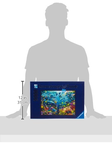 Ravensburger Underwater Paradise Jigsaw Puzzle - 9000 Pieces Blueboard | Precision-Cut Fit | Unique Piece Design | Ideal Gift for Puzzle Enthusiasts Ravensburger