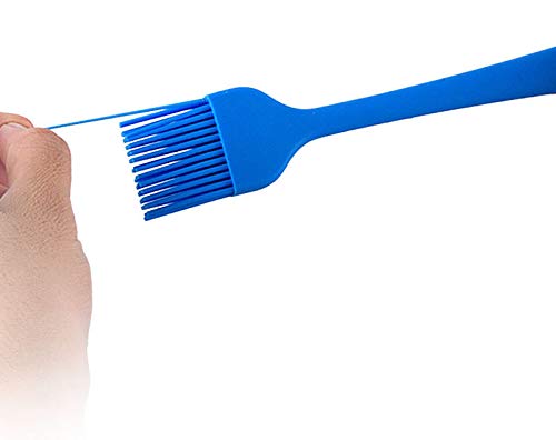 8.4 Inches Basting Brushes Heat Resistant Pastry Brushes for Grill Barbeque & Kitchen Baking Set Oil Brushes Soft Bristles (3 Pcs) LIFULANDIAN