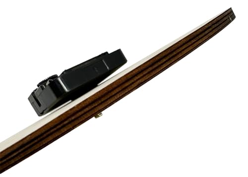 US Stock 20pcs Wooden Wall Clock 11.8 inch Sublimation Round Wall Clock Blanks Wood Clocks for Living Room DIY Sublimation Heat Press Printing CALCA