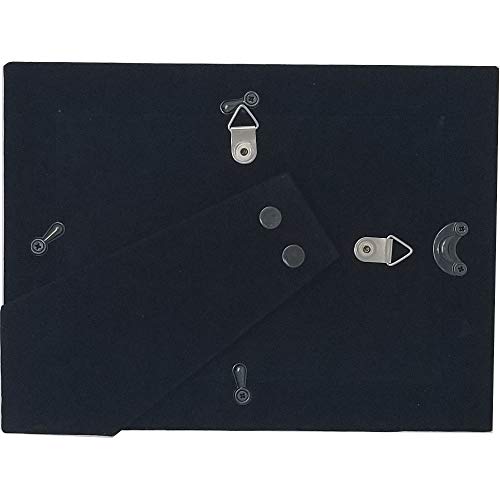 Personalized Add Your Custom Text Engraved Anodized Aluminum Hanging/Tabletop Personalized Group Family Photo Picture Gray Frame (4x6-inch Horizontal) CustomGiftsNow