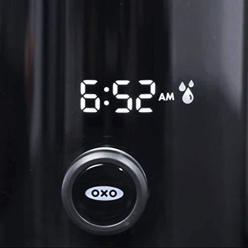 OXO Brew 9 Cup Stainless Steel Coffee Maker,Silver, Black OXO