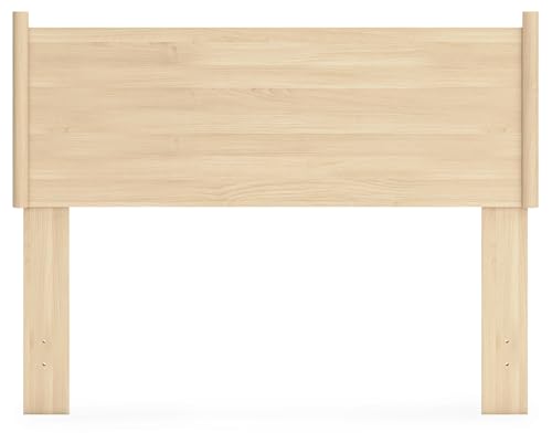 Signature Design by Ashley Cabinella Full Panel Headboard Platform, Light Brown Signature Design by Ashley