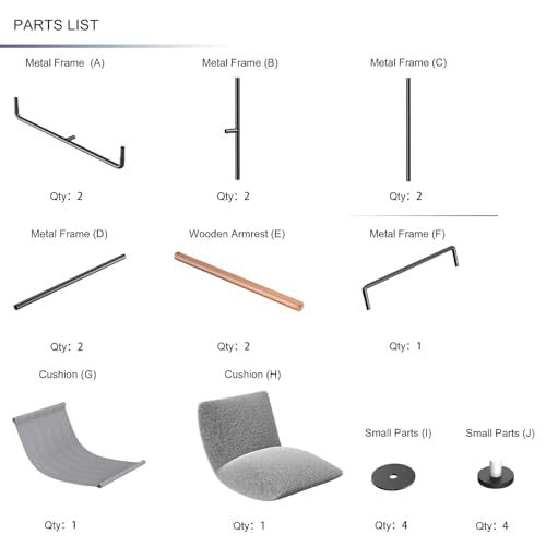 HIGOGOGO Modern Accent Chair, Living Room Chair with Wood Armrests, Shredded Foam Cushion, and Sturdy Metal Frame Reading Chair, Beige HIGOGOGO