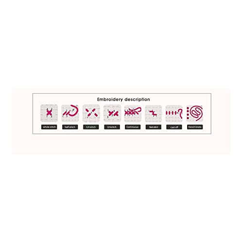 Svarog Stamped Cross Stitch Kits Beginners Full Range of Embroidery Patterns Starter Kits for Adult or Kids DIY Cross Stitches Needlepoint Kits 14CT-Sunrise Mountains 11.8x15.75 inch