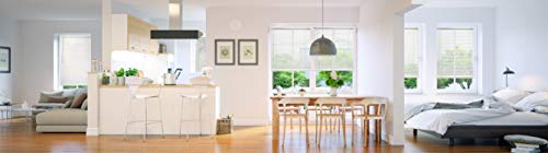 CHICOLOGY Blinds for Windows , Mini Blinds , Window Blinds , Door Blinds , Blinds & Shades , Camper Blinds , Mini Blinds for Windows , Horizontal Window Blinds , Gloss White, 34"W X 60"H CHICOLOGY