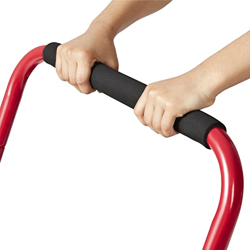 Radio Flyer 2-in-1 Kids' Trampoline, Mini Trampoline for Toddlers, Ages 3-6 Years Radio Flyer