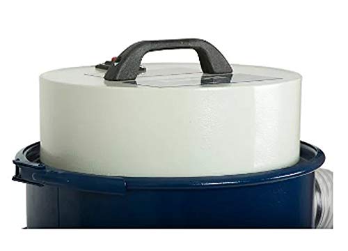 Rikon Dust Extractor With Fittings & Wall Mount 12 Gallon Capacity RIKON Power Tools