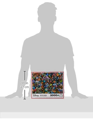 Ceaco - Disney/Pixar Clips - 2000 Piece Jigsaw Puzzle , 5" Ceaco