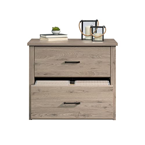 Sauder Summit Station 2-Drawer Lateral File Cabinet, L: 33.86" x W: 20.87" x H: 29.02", Laurel Oak Sauder