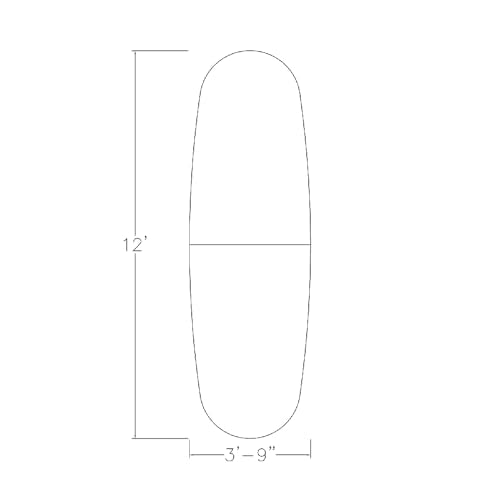 Harmony Series 12-Person Oval Boat Shaped Conference Table with Power & Data | Modular Office Table with Brushed Silver Metal T -Base | Meeting Tables for Offices, and Homes | White Cypress –12ft SKUTCHI DESIGNS INC.