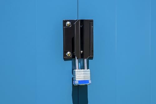 Arrow Classic Steel Storage Shed, 10x4, Blue Grey Arrow Shed