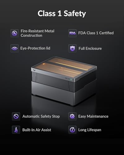 WECREAT Vision Pro 45W Laser Engraver and Cutter, with 137” Auto Conveyor Feeder & Fume Extractor, HD Camera & Auto-Lifting, Laser Cutter Cuts 1” Wood, Desktop Laser Engraver Machine for Woodworker WECREAT