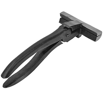 Oil Painting Stretching Pliers, Cast Iron Extra Wide Pliers, Black Handle Hand Tool Stretcher Bars Artist Framing Tool