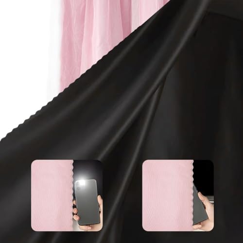 XGOPTS 1 Panel Dorm Bunk Bed Curtain Students Dormitory Bottom Bed Cloth Curtain Dustproof Single Bed Blackout Curtains Net Panels Loft Bedding Canopy Tent Spread Curtain Shading Drapes XGOPTS