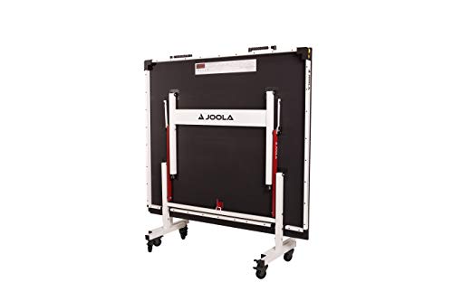 JOOLA Rally TL Professional MDF Indoor Ping Pong Table w/ Quick Clamp Table Tennis Net & Post Set - 10 Minute Easy Assembly - Corner Ball Holders - Tournament Quality - Includes Playback Mode JOOLA
