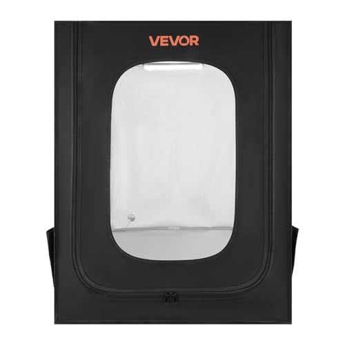 VEVOR 3D Printer Enclosure, Dustproof Waterproof Large Oxford Cloth 3D Printer Tent, Constant Temperature Protective Case with LED Lighting, Compatible with Creality/ELEGOO/Anycubic Popular Models VEVOR