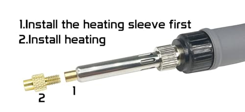 ERHT 3D Printing Smoothing Tool Kit Modify Finishing Soldering Welding Iron Kit Heat Set Insert Brass Nut ERHT