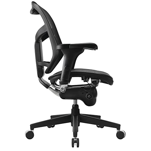 WorkPro® Quantum 9000 Series Ergonomic Mid-Back Mesh/Mesh Chair, Black WorkPro