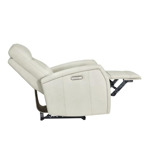 KISLOT Wall Hugger Power Recliner Chair with USB & Type-C Ports Faux Leather Recliner 135Β° Reclining Small Space Electric Sofa for RV Living Room Bedroom
