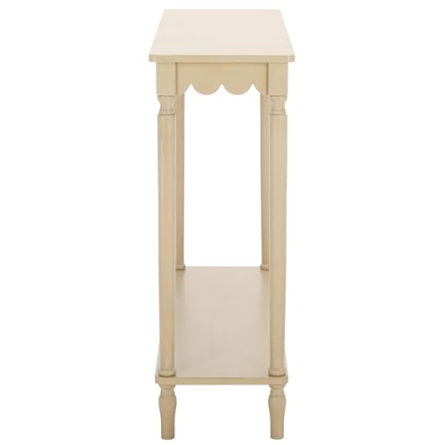 SAFAVIEH Home Collection Haven French Country Farmhouse Natural Brown Console Table for Entryway, Living Room, Foyer SAFAVIEH