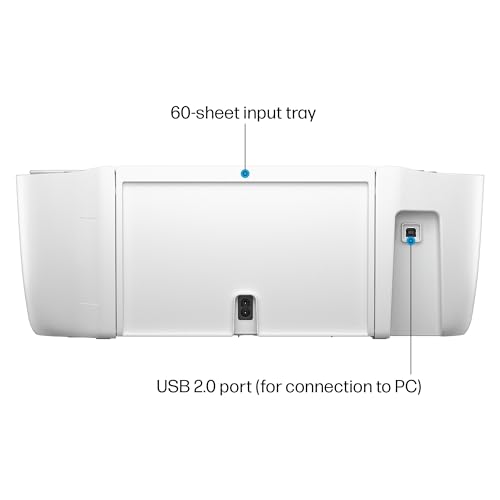 HP DeskJet 2855e Wireless All-in-One Color Inkjet Printer, Scanner, Copier, Best-for-home, 3 months of Instant Ink included (588S5A) HP