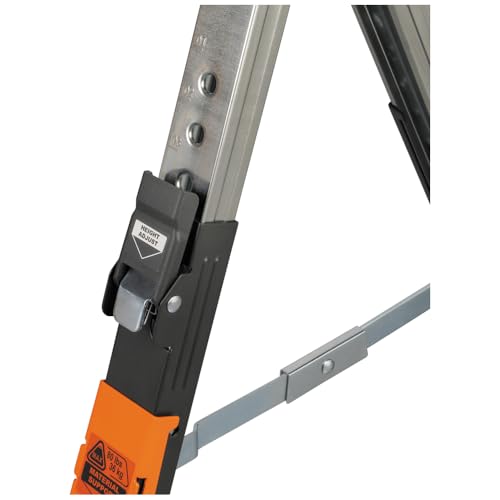 Klein Tools 66188 Folding Saw Horse, 2x4 Support Arms, 26-Inch to 32-Inch Adjustable Height, Heavy Duty Jobsite Table, 1-Pack Klein Tools