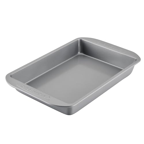 Farberware Nonstick Bakeware Baking Pan / Nonstick Cake Pan, Rectangle - 9 Inch x 13 Inch, Gray Farberware