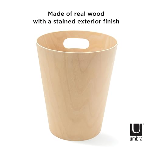 Umbra Woodrow Trash Can Umbra