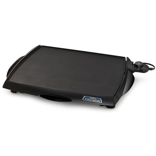 Presto 07046 Tilt 'n Drain Big Griddle Cool-Touch Electric Griddle Presto